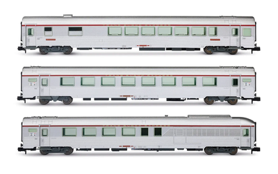 ARNOLD HN4500 N 3-tlg. Set TEE-Wagen „Mistral“, Nizza - Paris, SNCF, Ep. IV