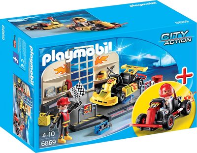 PLAYMOBIL® 6869 StarterSet Gokart-Werkstatt