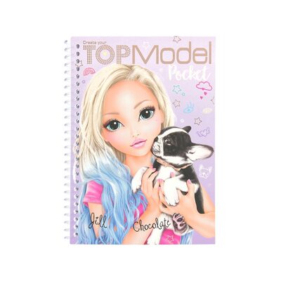 DEPESCHE 11715 TOPModel Pocket Malbuch, soriert