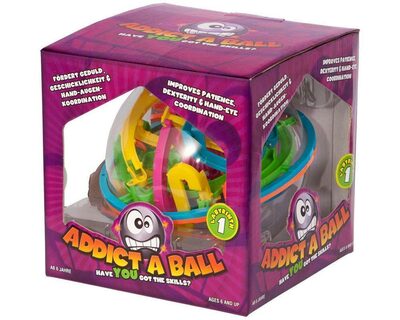 INVENTO 501080 Addict-A-Ball 20 cm - 3D Puzzle Ball mit 138 Etappen