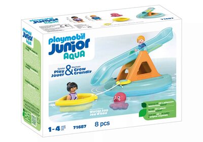 PLAYMOBIL® 71687 Badeinsel mit Wasserrutsche