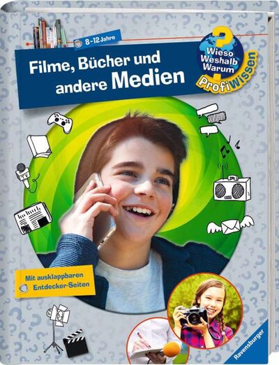 RAVENSBURGER 32928 Wieso? Weshalb? Warum? ProfiWissen 23: Filme, Bücher und andere Medien