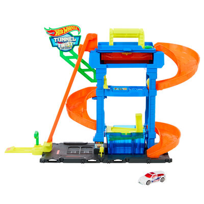 HOT WHEELS HTN80 Hot Wheels City ECL Tunnel Twist Car Wash