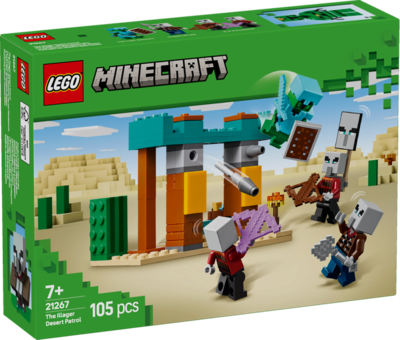 LEGO® Minecraft™ 21267 Die Illager-Wüstenpatrouille