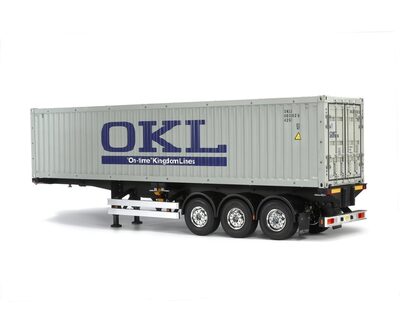TAMIYA 300056377 1:14 RC 40ft Container 3A Auflieger 'OKL'