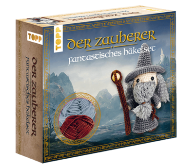 TOPP 18402 Fantastisches Häkelset Zauberer, 17 cm | Ganseforth, Jana