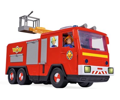 SIMBA 109252516 Feuerwehrmann Sam Jupiter Pro