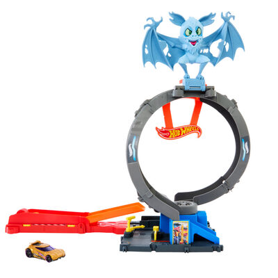HOT WHEELS HTN78 Hot Wheels City Nemesis Bat vs Tire Shop