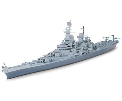 TAMIYA 300031613 1:700 US Missouri BB-63 Schlachtschiff WL