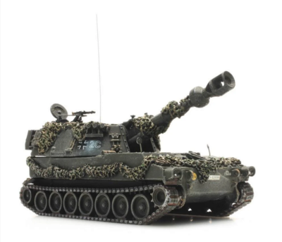 ARTITEC 6870094 H0 M109G gefechtsklar, Bundeswehr Resin Fertigmodell