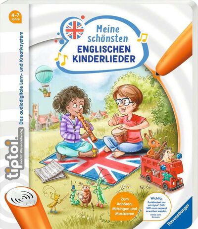 RAVENSBURGER 49225 tiptoi® Meine schönsten englischen Kinderlieder