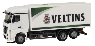 FALLER 161320 H0 Car System Digital LKW MB Actros Streamspace Kofferaufbau Veltins Getränke (HERPA), Ep. VI