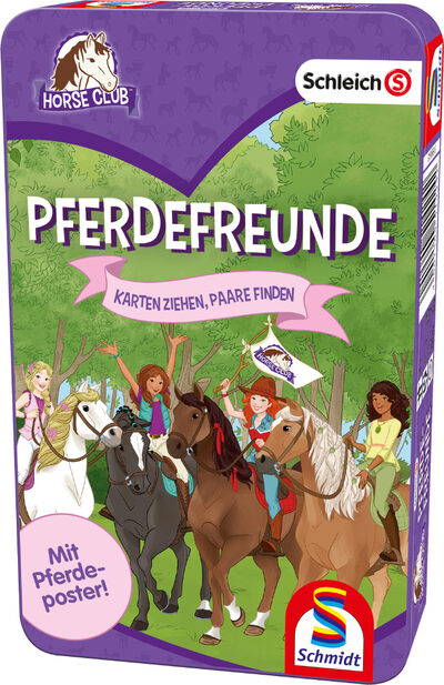 SCHMIDT SPIELE 51424 Schleich, Horse Club, Pferdefreunde