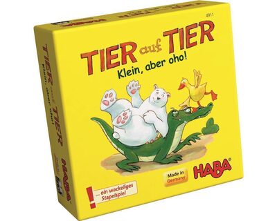 HABA 004911 Tier auf Tier – Klein, aber oho!