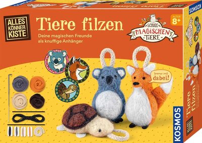 KOSMOS 604684 Die Schule der magischen Tiere Tiere filzen