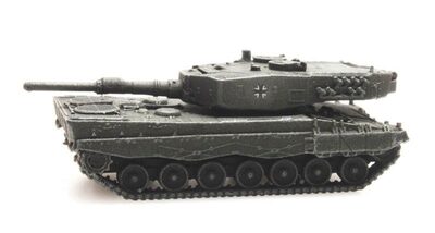 ARTITEC 322.010 Z Kampfpanzer Leopard II A4 Bundeswehr Eisenbahntransport - Resin Fertigmodell
