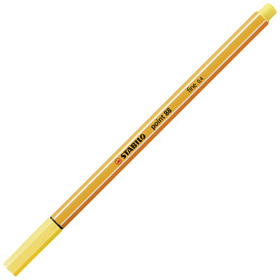 STABILO 88/44 Fineliner - STABILO point 88 - Einzelstift - gelb