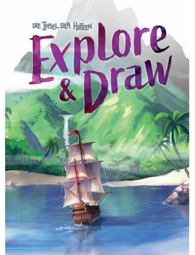 ASMODEE SKED0010 Skelling Games Insel der Karten Explore & Draw