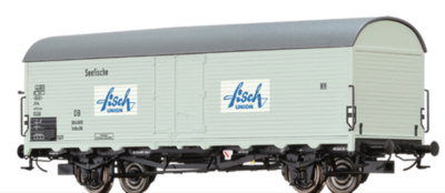 BRAWA 47613 H0 Kühlwagen Tnfs 38 'Fisch Union', DB, Ep. III