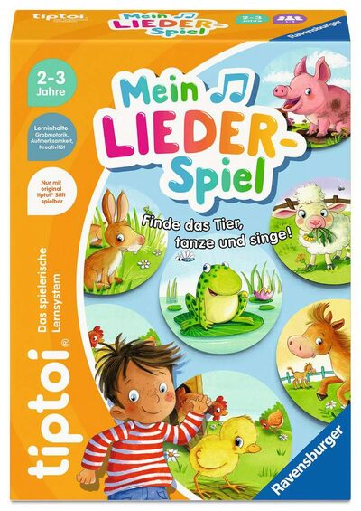 RAVENSBURGER 00237 tiptoi® Mein Lieder-Spiel