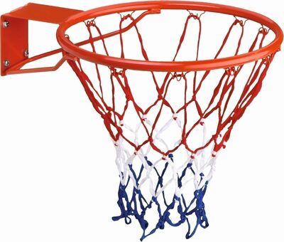 idee+spiel 733-73211 VIVA SPoRT Basketballkorb mit Netz Heavy Metal
