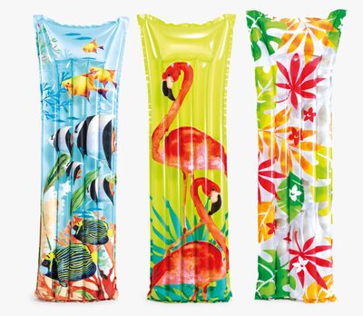 INTEX I59720EU Luftmatratze 'Fashion', 3-fach sortiert