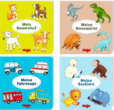 HABA 303508 Kleine Bücher für unterwegs, sortiert