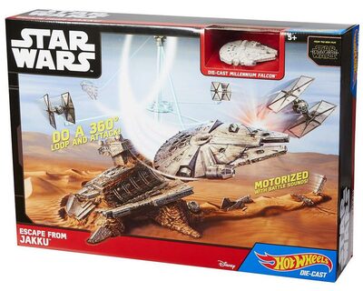 HOT WHEELS CGN32 HOT WHEELS Star Wars Episode 7 Raumschiff Spielset