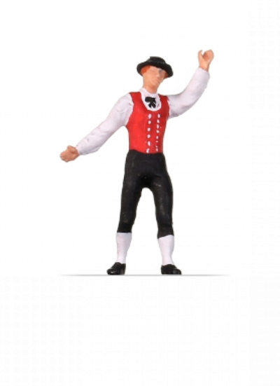 PREISER 29022 H0 Mann in Gutachtaler Tracht