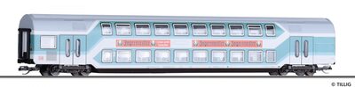 TILLIG 16805 TT Doppelstockwagen 2. Klasse DBz 750 mint, DB AG, Ep. V