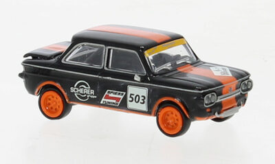 BREKINA 28256 1:87 NSU TTS Spiess-Tuning schwarz, orange, 1966, Spiess,