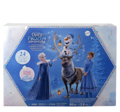 MATTEL HWX20 Disney Die Eiskönigin Kleine Puppen Adventskalender