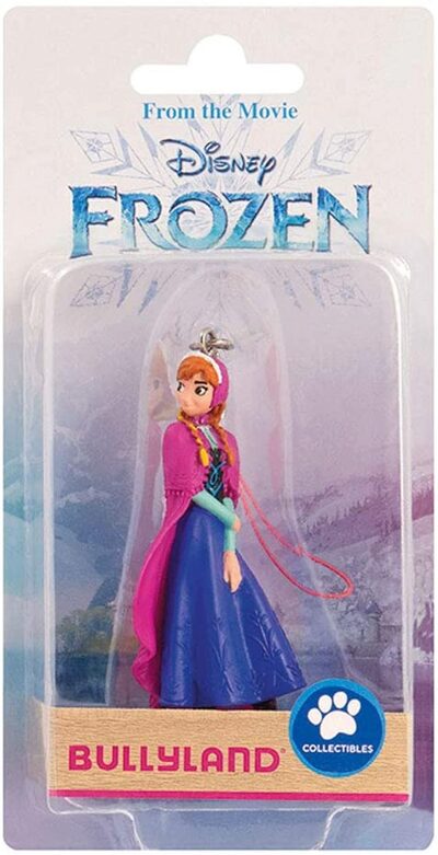 BULLYLAND 13072 Walt Disney Die Eiskönigin Mini Anna Schlüsselanhänger
