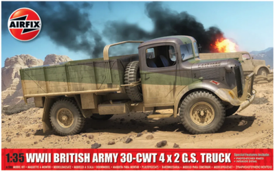 AIRFIX A1380 1:35 WWII British Army 30-cwt 4x2 GS Truck