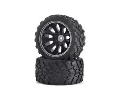 CARSON 500900049 1:10 Reif.-/Felgen Set Truggy