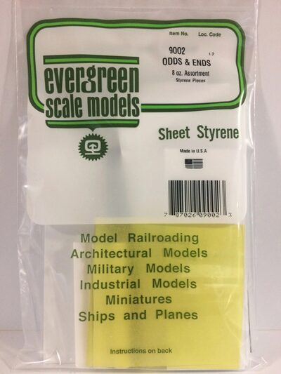 EVERGREEN 509002 Set mit verschiedenen Kleinteilen aus Polystyrol
