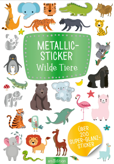 ARSEDITION 13328 Metallic-Sticker – Wilde Tiere