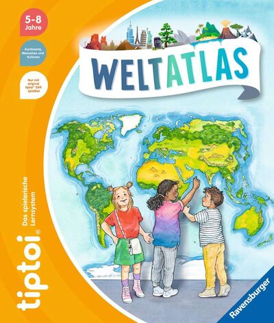 RAVENSBURGER 49287 tiptoi® Weltatlas