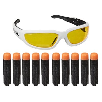 HASBRO E9836EU4 Nerf Ultra Vision Gear Brille und 10 Nerf Ultra Darts