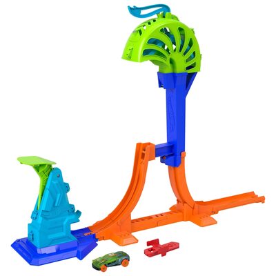 HOT WHEELS JHK75 Stunt Tracks Power Launch Champion