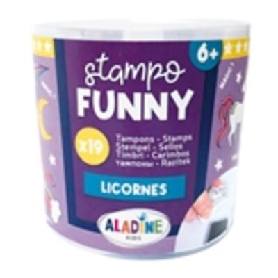 ALADINE 00000000000000085180 Kinder Stempel Funny Einhorn