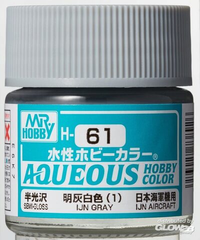 MR HOBBY - GUNZE H-061 Mr Hobby -Gunze Aqueous Hobby Colors (10 ml) IJN Gray [30