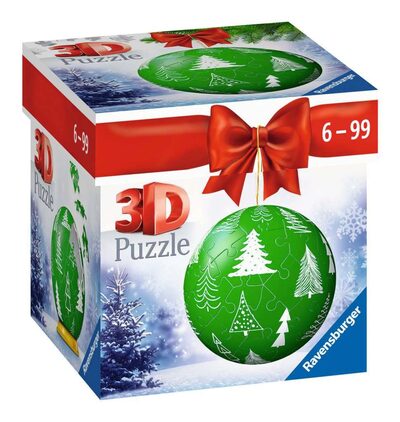 RAVENSBURGER 11270 3D PuzzleBall Weihnachtskugel Tannenbaum