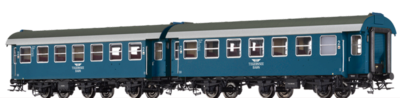 BRAWA 46314 H0 2er Set Personenwagen B3yg, Tegernsee Bahn, Ep. IV