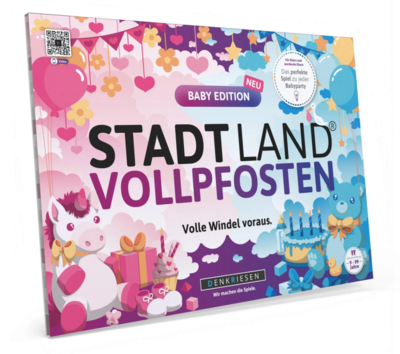 DENKRIESEN SL2028 Stadt Land Vollpfosten® - BABY EDITION - Volle Windel voraus. - A4