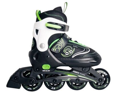 AUTHENTIC SPORTS & TOYS 426AU muuwmi verstellbarer Kinderinliner grün Gr. 33-36