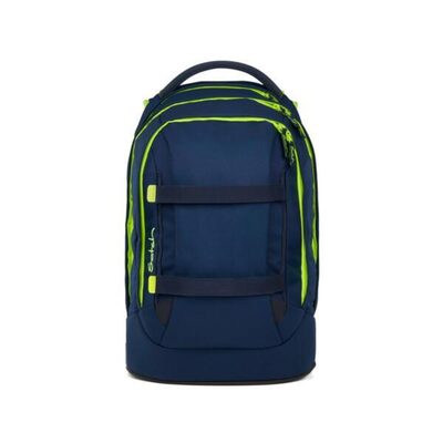 SATCH 01322-10022-10 Toxic Yellow Pack Schulrucksack Einzeln, dunkelblau