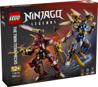 LEGO® NINJAGO 71870 Die Zwillings-Titanmechs