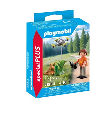 PLAYMOBIL 71880 Rehkitz-Rettung mit Drohne