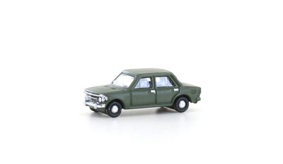 LEMKE COLLECTION LC61517 MINIS 1:160 Fiat 128 Militär, olivgrün